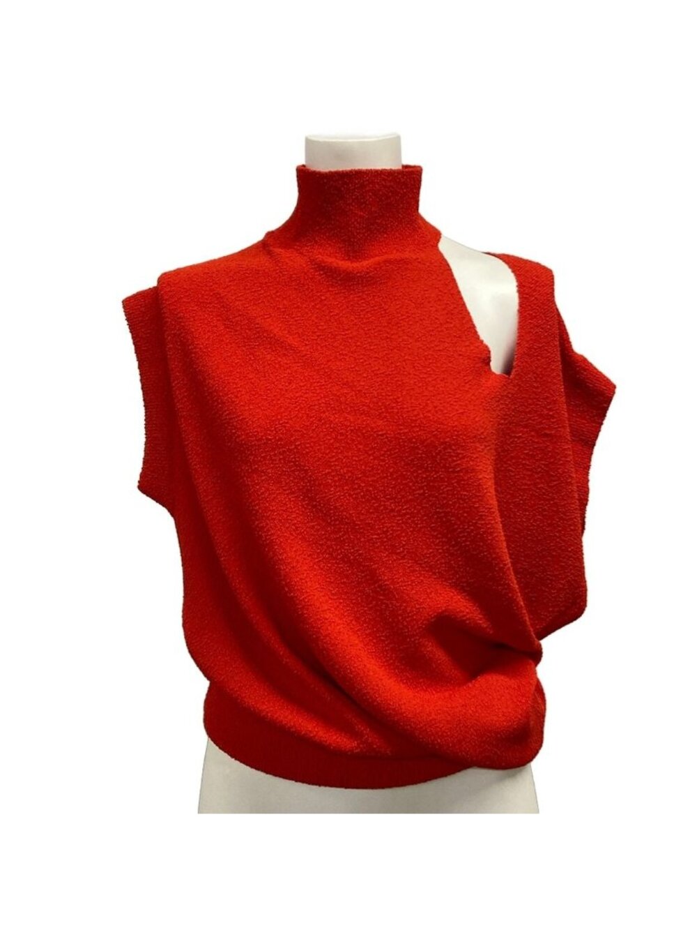Fendi Short Sleeve Sweater S Orange 38